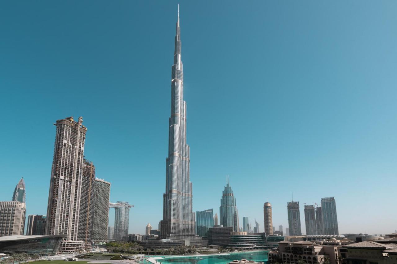 Elite Royal Apartment - Full Burj Khalifa & Fountain View - Brilliant - 2 Bedrooms & 1 Open Bedroom Without Partition Dubaj Kültér fotó